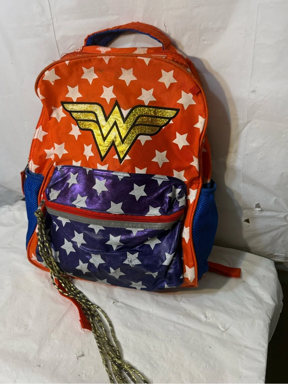 Wonder Woman backpack 16x12